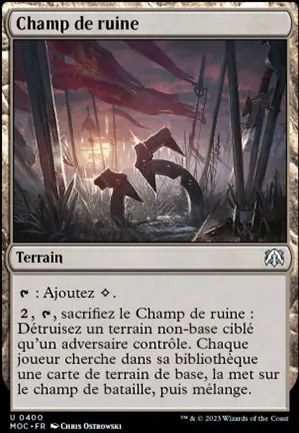 Champ de ruine