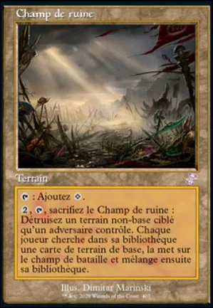Champ de ruine