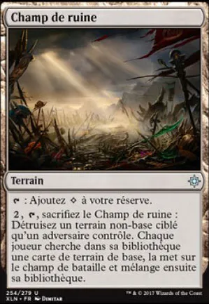 Champ de ruine