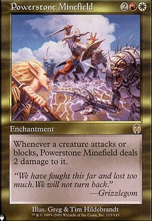 Champ miné de lithoforces