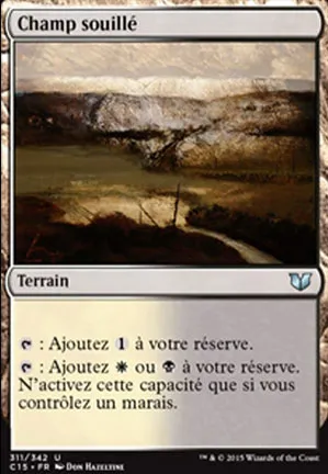 Champ souillé