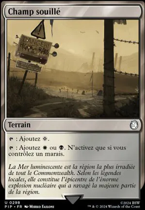 Champ souillé