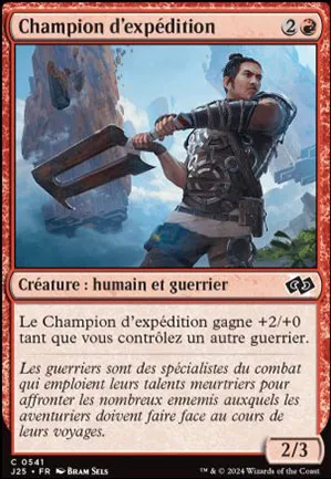Champion d'expédition