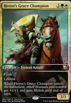 Champion de la Grâce du héron
