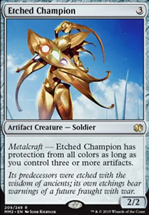 Champion gravé