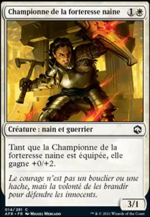 Championne de la forteresse naine