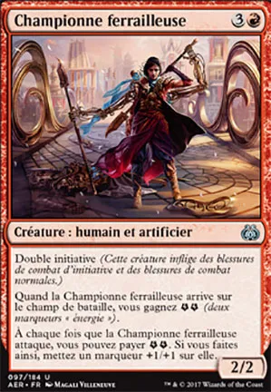 Championne ferrailleuse