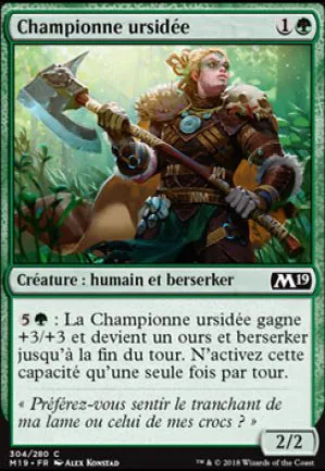 Championne ursidée