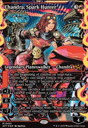 Chandra, chasseuse d'étincelle