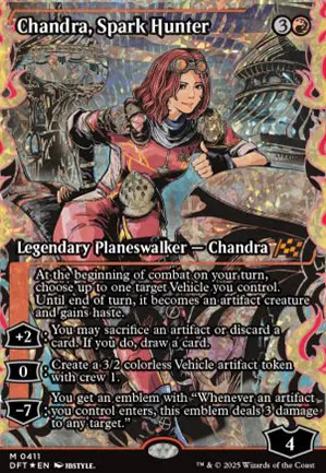 Chandra, chasseuse d'étincelle