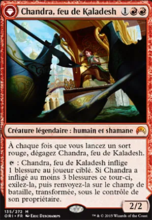 Chandra, feu de Kaladesh // Chandra, flamme rugissante