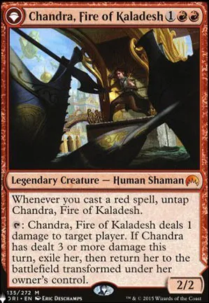 Chandra, feu de Kaladesh // Chandra, flamme rugissante