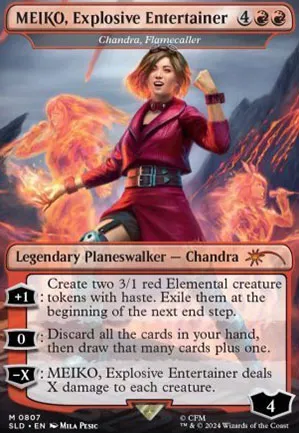 Chandra, meneuse de flammes