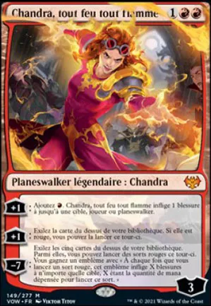 Chandra, tout feu tout flamme