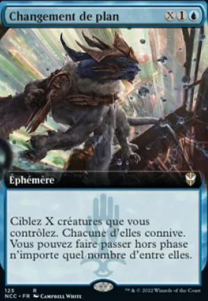 Changement de plan