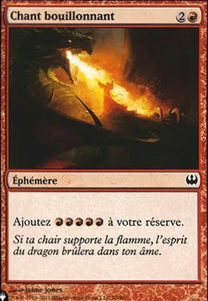 Chant bouillonnant