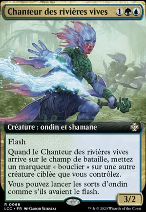 Chanteur des rivières vives