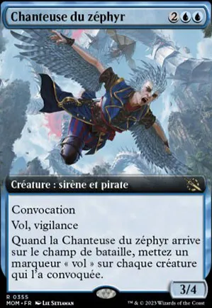 Chanteuse du zéphyr