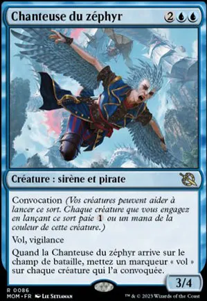 Chanteuse du zéphyr