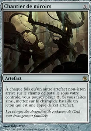 Chantier de miroirs