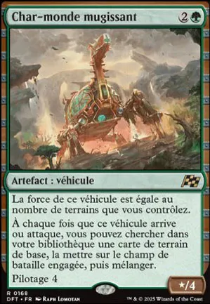 Char-monde mugissant