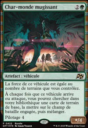 Char-monde mugissant