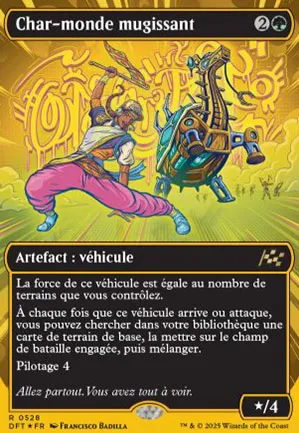 Char-monde mugissant