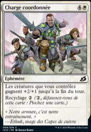 Charge coordonnée