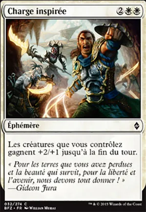 Charge inspirée
