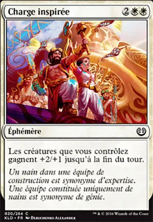 Charge inspirée