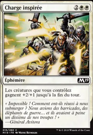 Charge inspirée