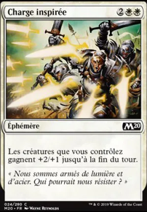 Charge inspirée