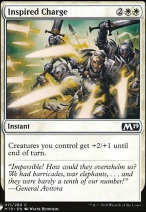 Charge inspirée