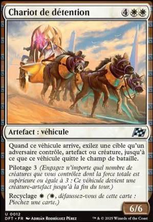 Chariot de détention