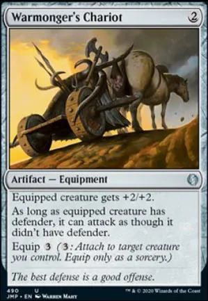 Chariot du belliciste