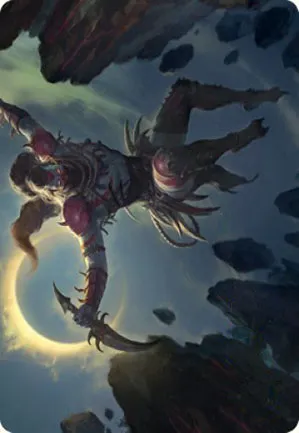 Charognard faucon de nuit - Illustration