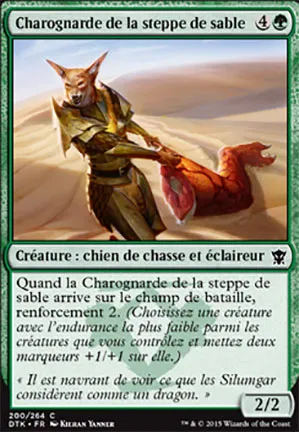 Charognarde de la steppe de sable