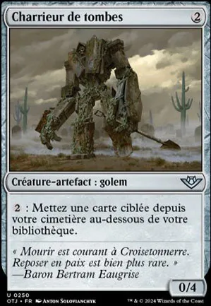 Charrieur de tombes