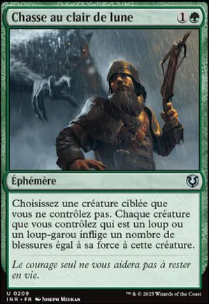 Chasse au clair de lune
