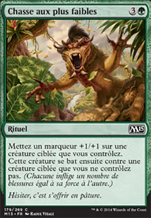 Chasse aux plus faibles
