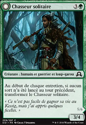 Chasseur solitaire // Membre de la meute
