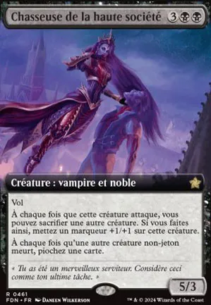 Chasseuse de la haute société