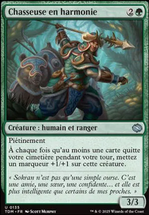 Chasseuse en harmonie