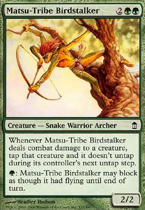 Chassoiseau de la tribu Matsu