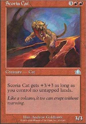 Chat des scories