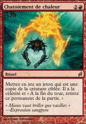 Chatoiement de chaleur