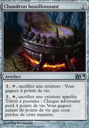 Chaudron bouillonnant