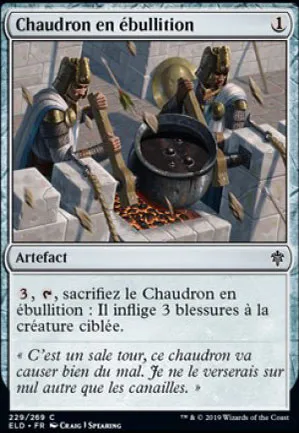 Chaudron en ébullition