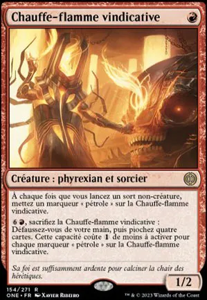 Chauffe-flamme vindicative