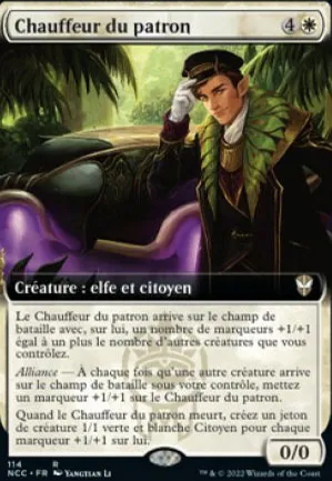 Chauffeur du patron